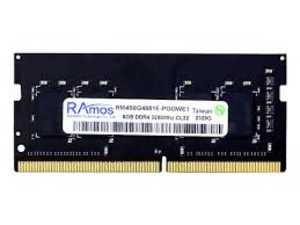 رم لپ تاپ راموس 8 گیگابایت DDR4 با فرکانس 3200 مگاهرتز